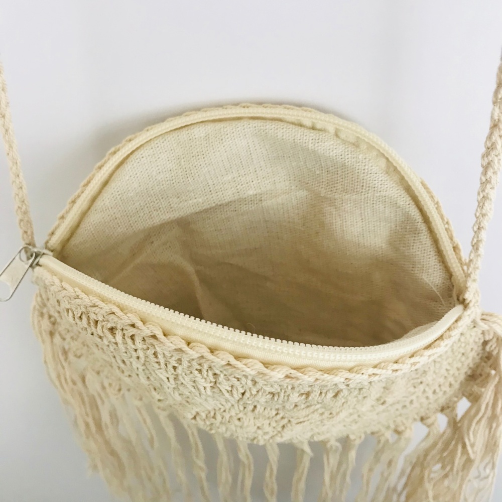 ⭐️HOST PICK⭐️ Boho Fringe Bag Festival Crochet - Picture 5 of 5